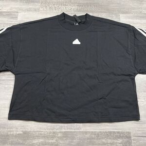 Women's‎ Adidas Future Icons 3-Stripes Tee Size XL Black HT4695 Multi Sport NEW